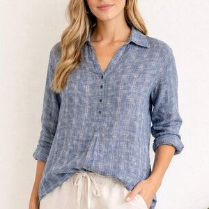 Bob Timberlake Coastal Linen
Blend Chambray Shirt Small
Cottagecore